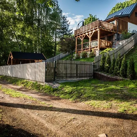 Nad Jeziorem Z Jacuzzi Romantica * Wilamowo (Ostroda)